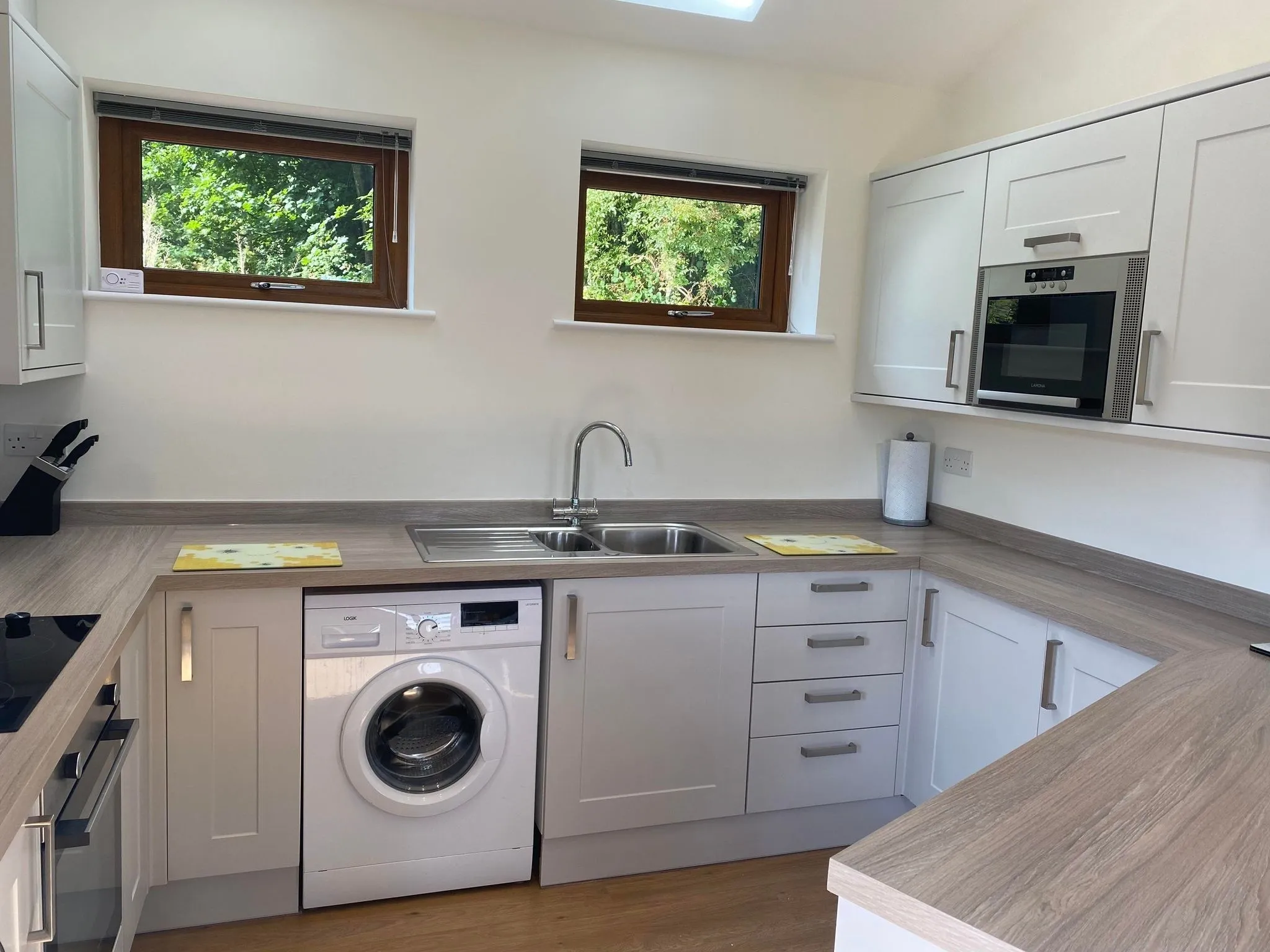 The fitted kitchen at Little Barn